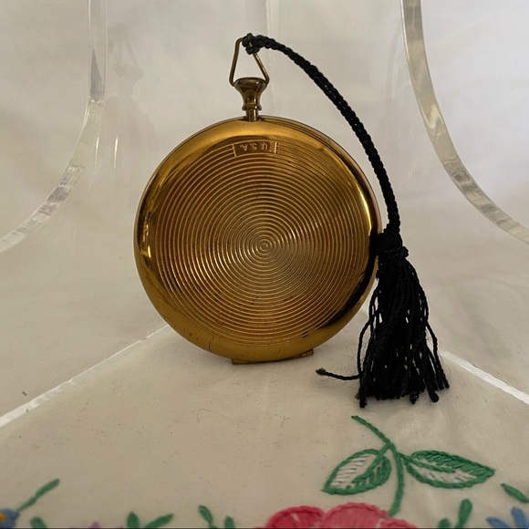 Vintage 1940s Zell Fifth Avenue Powder Compact with Original Case - Picture 4 of 14